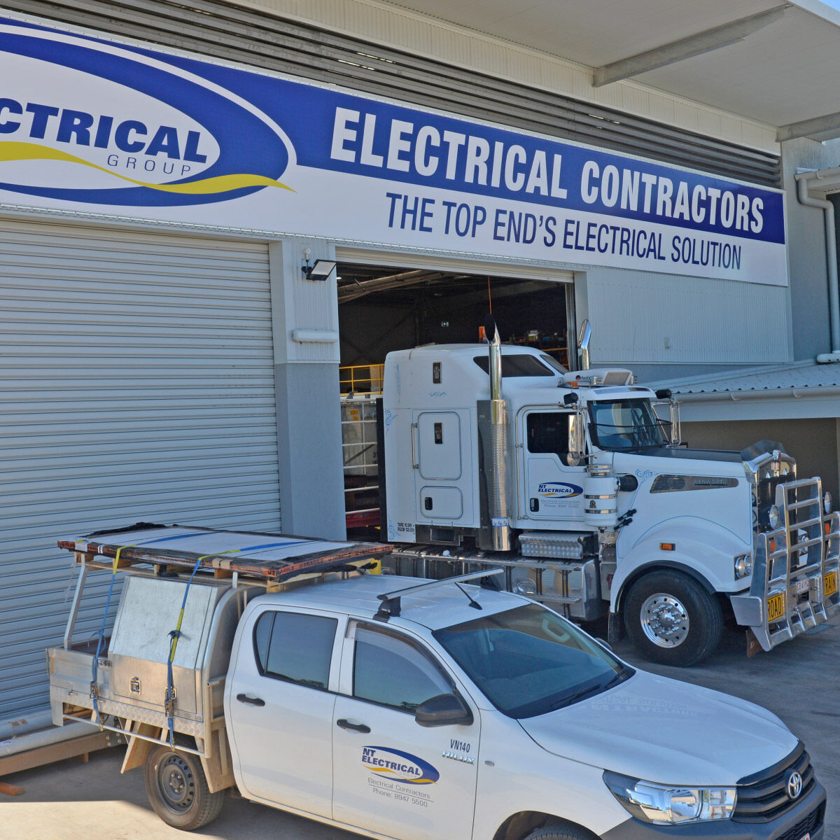 Our electrician shop in Darwin